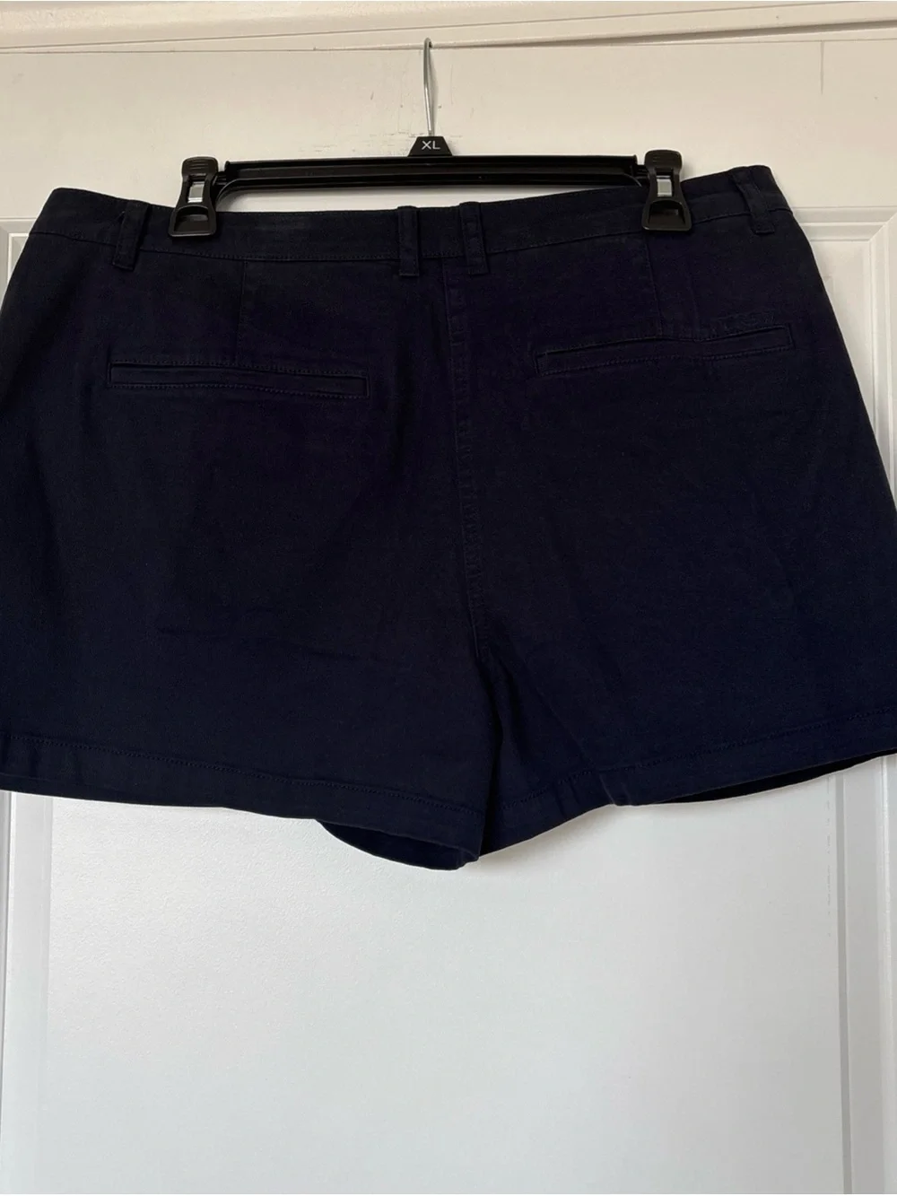 Women’s J Crew 3” Navy Pleated Chino Shorts Size 10